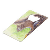 Eichhörnchen Geldbeutel Flaschenöffner (Vorderseite Schrägansicht)