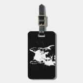 Eichhörnchen Gepäckanhänger (Vorderseite vertikal)