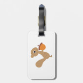 Eichhörnchen-Gepäckanhänger Gepäckanhänger (Rückseite vertikal)