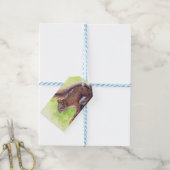 Eichhörnchen Geschenkanhänger (Mit Garn)