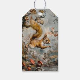 Eichhörnchen - Geschenkmarke Geschenkanhänger