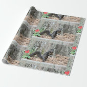 Eichhörnchen Geschenkpapier (Ungerollt)