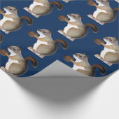 Eichhörnchen Geschenkpapier (Ecke)