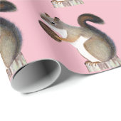 Eichhörnchen Geschenkpapier (Rolleneckpunkt)