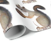 Eichhörnchen Geschenkpapier (Rolleneckpunkt)