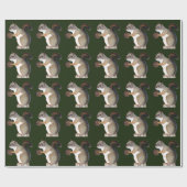 Eichhörnchen Geschenkpapier (Flach)
