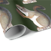 Eichhörnchen Geschenkpapier (Rolleneckpunkt)