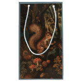 Eichhörnchen - Geschenktasche Kleine Geschenktüte (Rückseite)