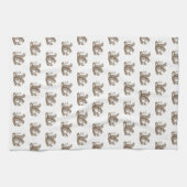 Eichhörnchen Geschirrtuch (Horizontal)