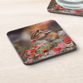 Eichhörnchen Getränkeuntersetzer (Linke Seite)