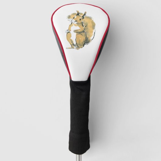 Eichhörnchen Golf Headcover (Vorderseite)