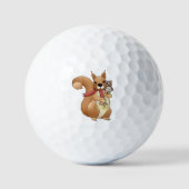 Eichhörnchen  Golfball (Vorderseite)
