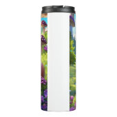 Eichhörnchen Gone Wild Thermosbecher (Rückseite)