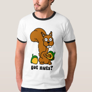 Eichhörnchen got Nüsse T-Shirt