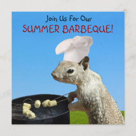 Eichhörnchen GRILLEN Einladungen