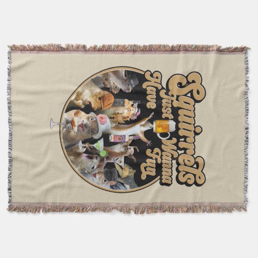 Eichhörnchen haben nur Spaß am Kehlkopf Decke (Vorderseite)