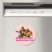 Eichhörnchen haben nur Spaß Magnet (In Situ (Geschirrspüler))
