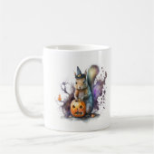 Eichhörnchen Halloween Kaffeetasse (Links)