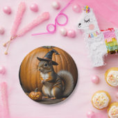 Eichhörnchen-Halloween-Party-Teller Pappteller (Party)