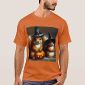 Eichhörnchen Halloween T-Shirt (Vorderseite)