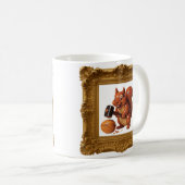 Eichhörnchen-Hammer-Überraschung Kaffeetasse (VorderseiteRechts)