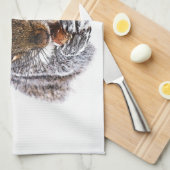 Eichhörnchen Handtuch (Viertel Falte)