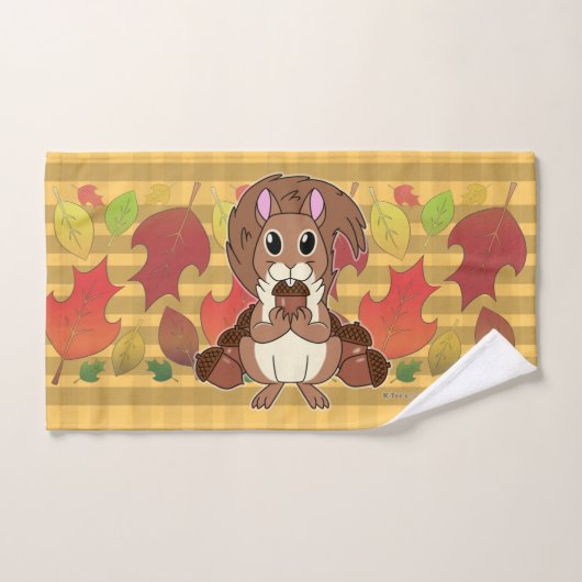 Eichhörnchen - handtuch (Handtuch)