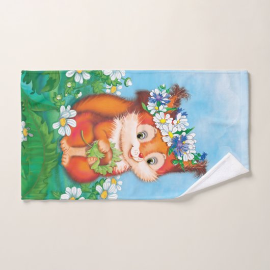 Eichhörnchen Handtuch (Handtuch)