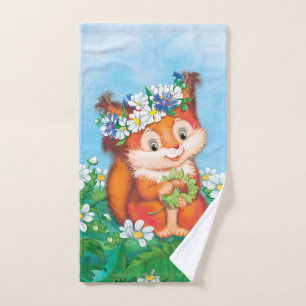 Eichhörnchen Handtuch