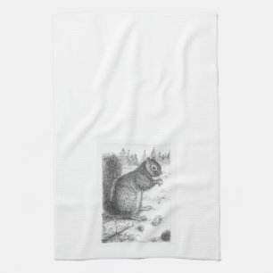 Eichhörnchen-Handtuch Handtuch