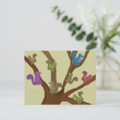 Eichhörnchen Haven Postkarte (Stehend Vorderseite)