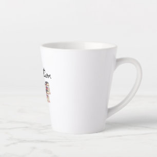 Eichhörnchen Hibernation Reading Latte Tasse