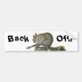 Eichhörnchen hinten Autoaufkleber (Vorne)