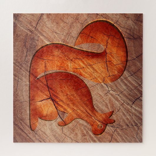 Eichhörnchen — Holz Puzzle (Horizontal)