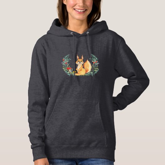 Eichhörnchen Hoodie (Vorderseite)