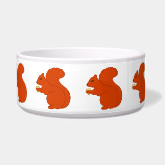 Eichhörnchen-Hundeschüssel - groß Napf