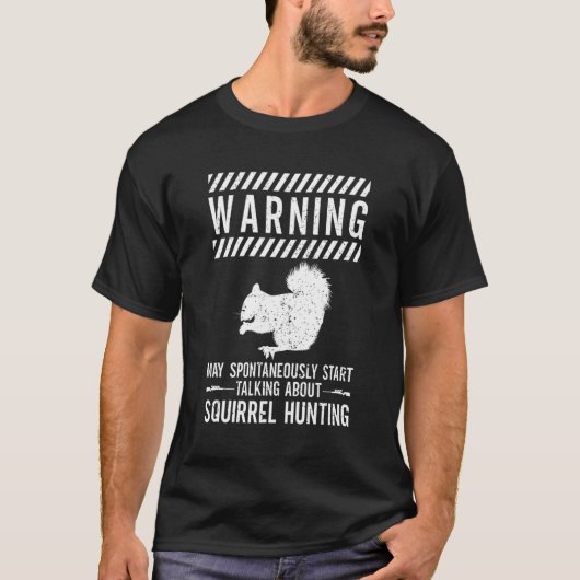Eichhörnchen Hunter Varmint Eichhörnchenjagd T-Shirt (Vorderseite)