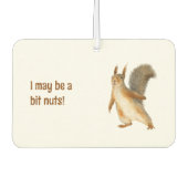 Eichhörnchen Ich kann ein bisschen Nackt benutzerd Autolufterfrischer (Vorderseite)