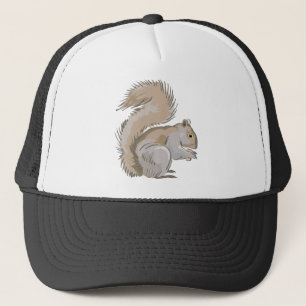 Eichhörnchen-Illustration Truckerkappe