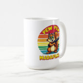 Eichhörnchen im Action-Modus: PEW PEW! Kaffeetasse (VorderseiteRechts)