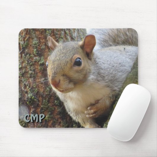 Eichhörnchen im Baum Mousepad (Mit Mouse)