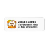 Eichhörnchen im blumigen Kreidefall Rustikal (Vorne)