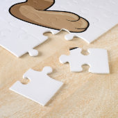 Eichhörnchen im Feldhockey mit Stick Puzzle (Seite)