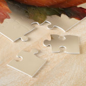 Eichhörnchen im Herbst mit Pumpkin und Fallenden B Puzzle (Seite)