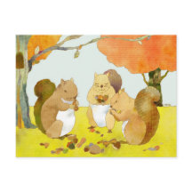 Eichhörnchen im Herbst