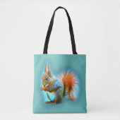 Eichhörnchen im modernen Stil - cool Tasche (Vorderseite)