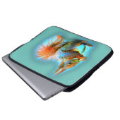 Eichhörnchen im modernen Stil Laptopschutzhülle (Vorne Knopf)