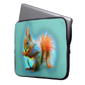 Eichhörnchen im modernen Stil Laptopschutzhülle (Vorderseite Links)