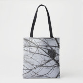 Eichhörnchen im Schnee Tasche (Vorderseite)