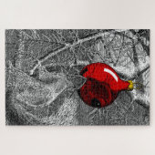 Eichhörnchen im Weihnachtsbaum 1014 Teile Puzzle (Horizontal)